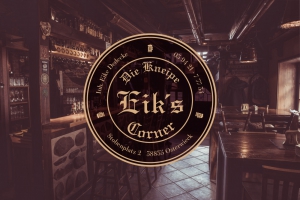 Eik's Corner Bar mit Logo